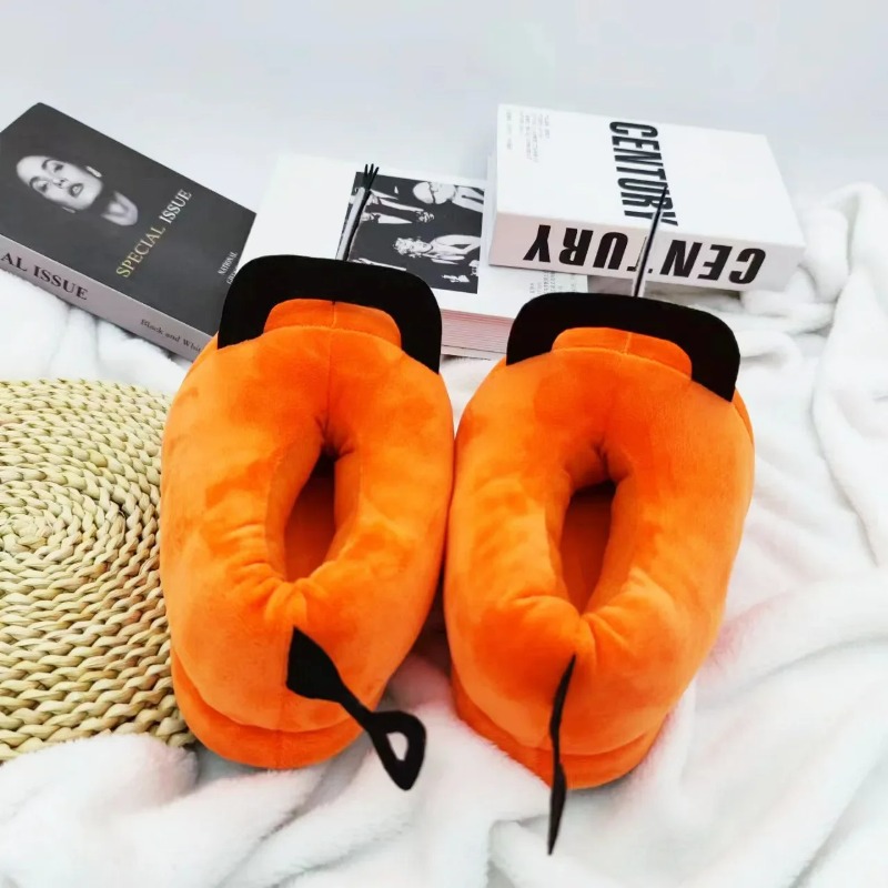 Women'S Shoes To Men'S Size - Sandal Rumah Anime Chainsaw Man Pochita,