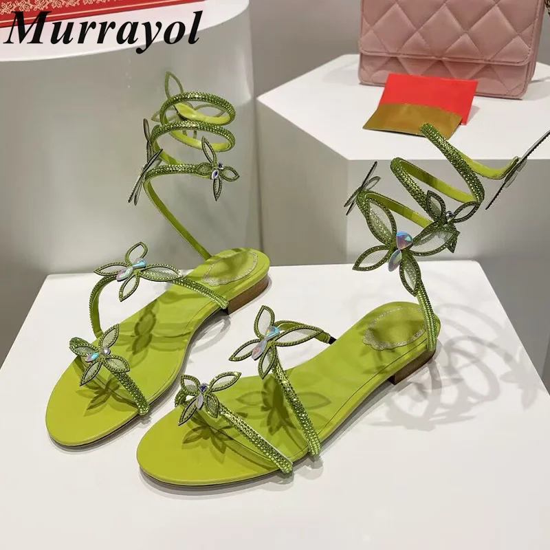 Women'S Shoes In Size 12 - Sandal Tali Elastis Berbentuk Ular Dekorasi