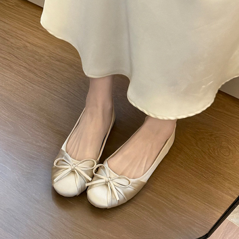 Slingback Pumps Women - Sepatu Wanita Model Slip-on Satin 2026,