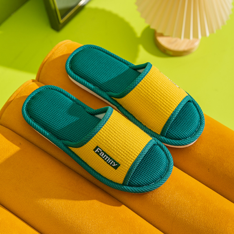 Women'S Shoes To Men'S Size - Sandal Rumah Waffle Linen Wanita Pria