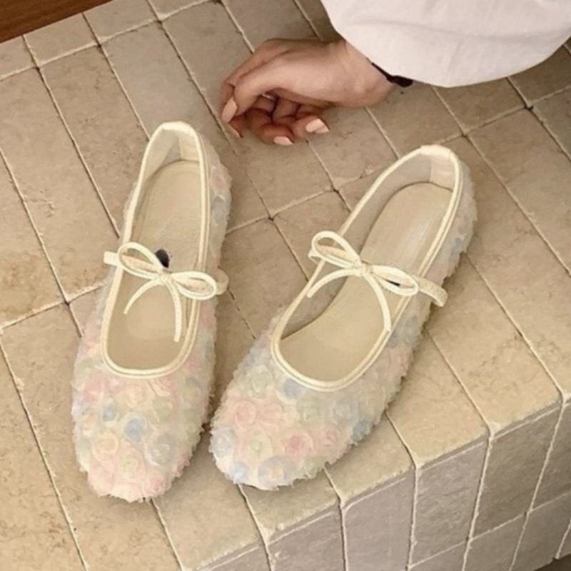 Slingback Pumps Women - Sepatu Mary Jane Jala Mawar Cina