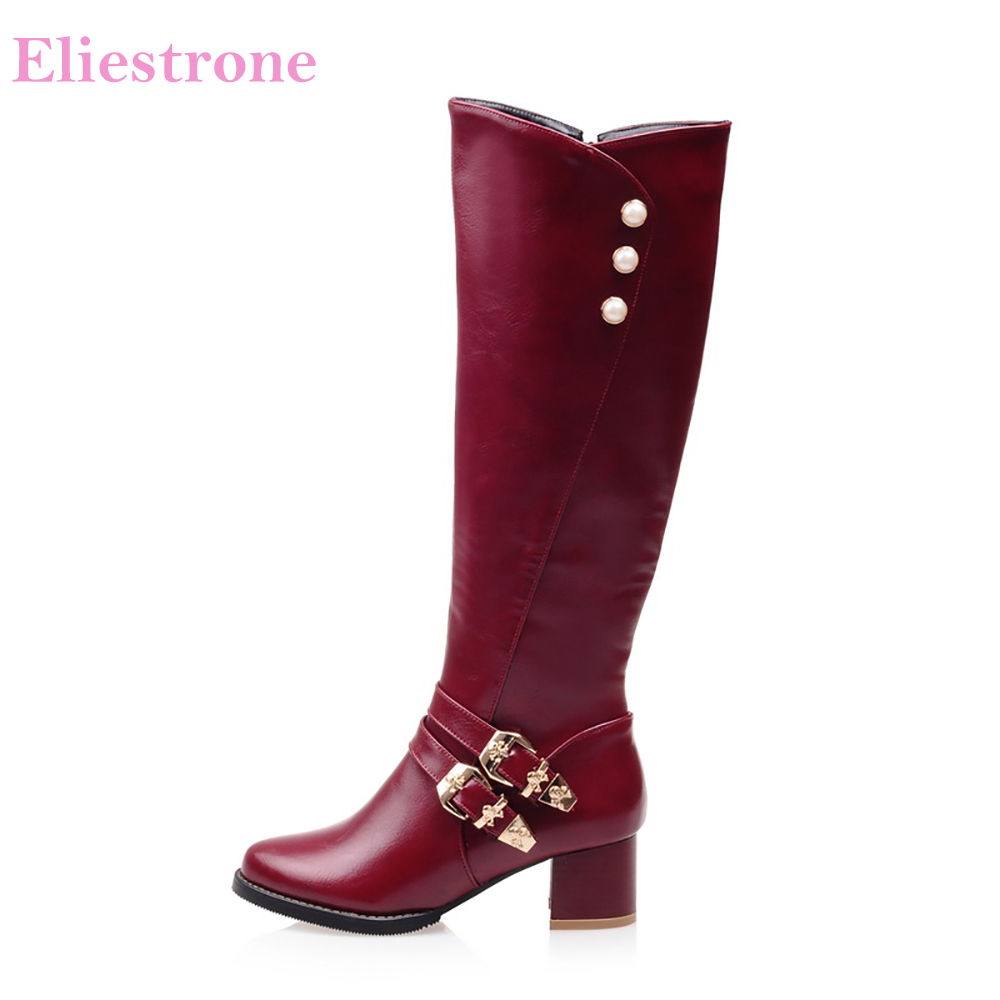 Women'S Shoes In Size 12 - Sepatu bot motor wanita selutut hitam