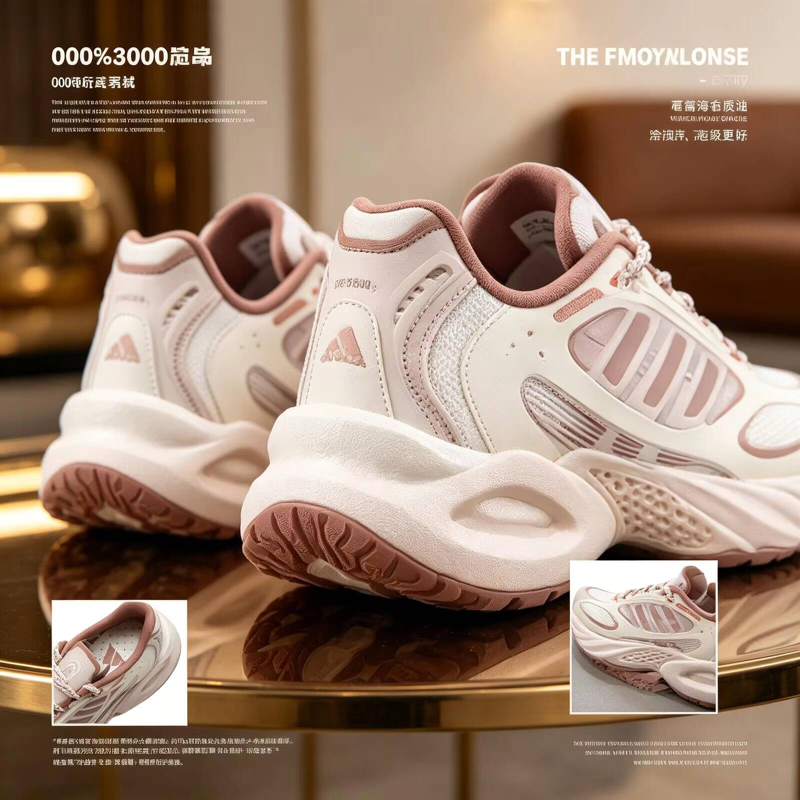 Women'S Shoes Pink Adidas - Sepatu Adidas Wanita Baru Warna Beige