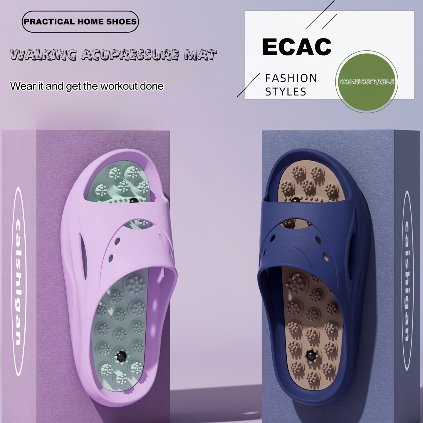 Sandal Pijat EVA Wanita Pria,  - Women'S Shoes To Men'S Size ulasan dan harga