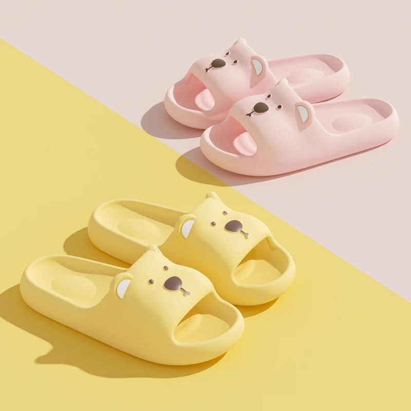 Sandal Rumah Kartun Beruang EV - Women'S Shoes To Men'S Size ulasan dan harga