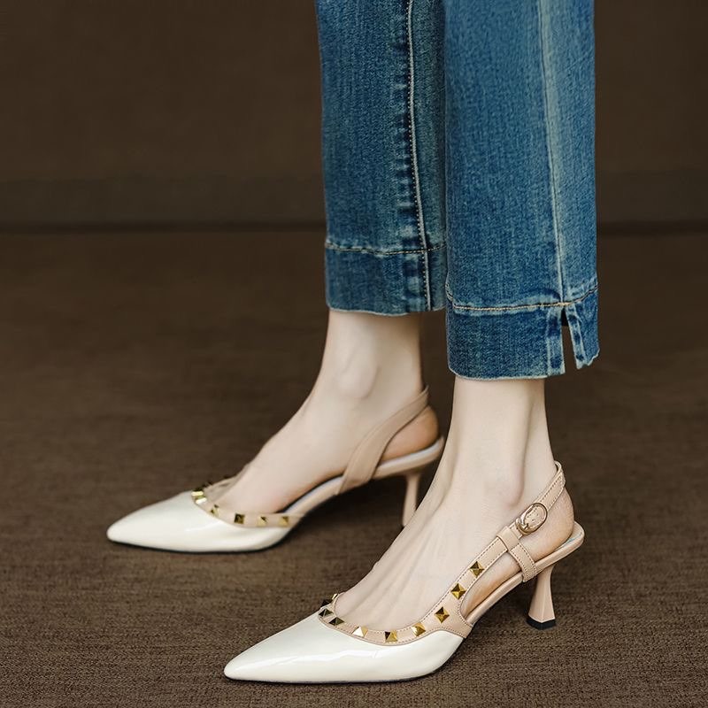 Sepatu Mary Jane Gaya Baru 202 - Slingback Pumps Women ulasan dan harga