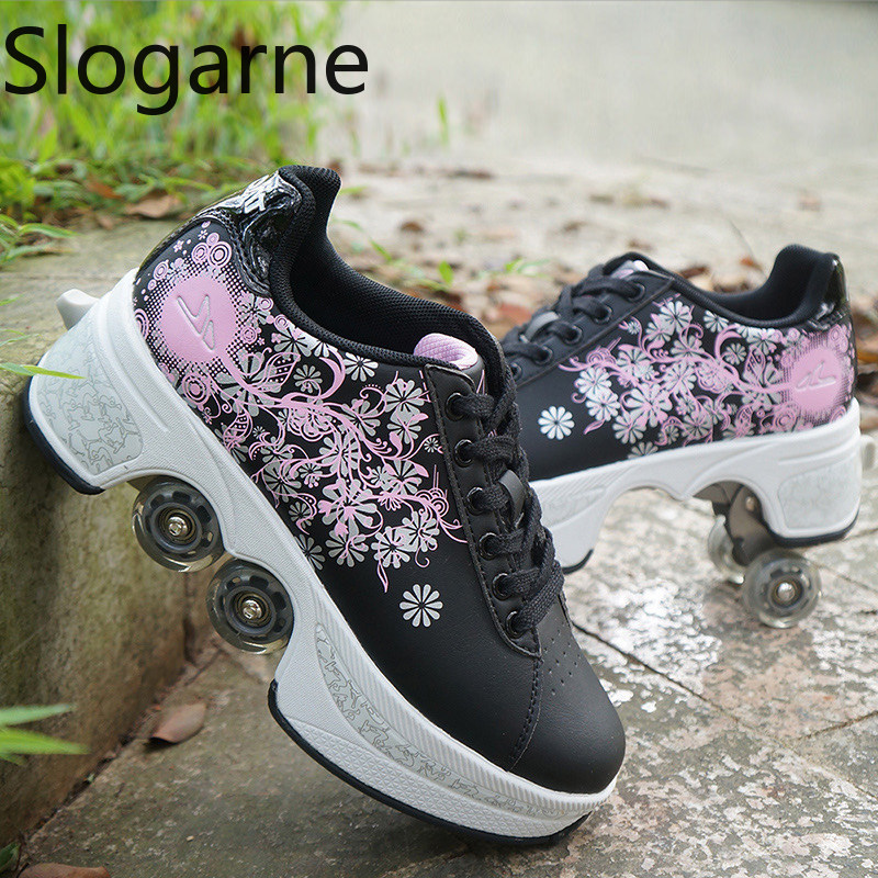 Sepatu Roda Deformasi 4 Roda W - Women'S Shoes To Men'S Size ulasan dan harga