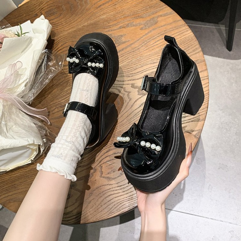 Sepatu Lolita 2026 Hitam Hak S - Slingback Pumps Women ulasan dan harga