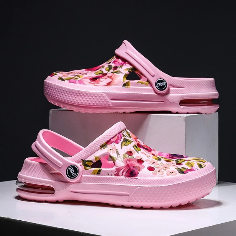 Sandal Bakiak Grafiti Bunga Wa - Women'S Shoes Crocs ulasan dan harga