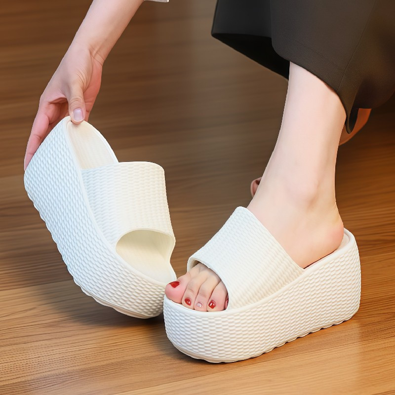Sandal Platform Anyaman Tekstu - Women'S Shoes Non Slip ulasan dan harga