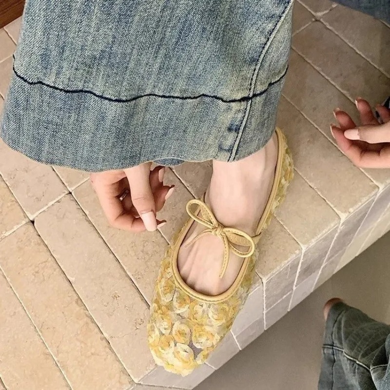 Sepatu Mary Jane Jala Mawar Ci - Slingback Pumps Women ulasan dan harga