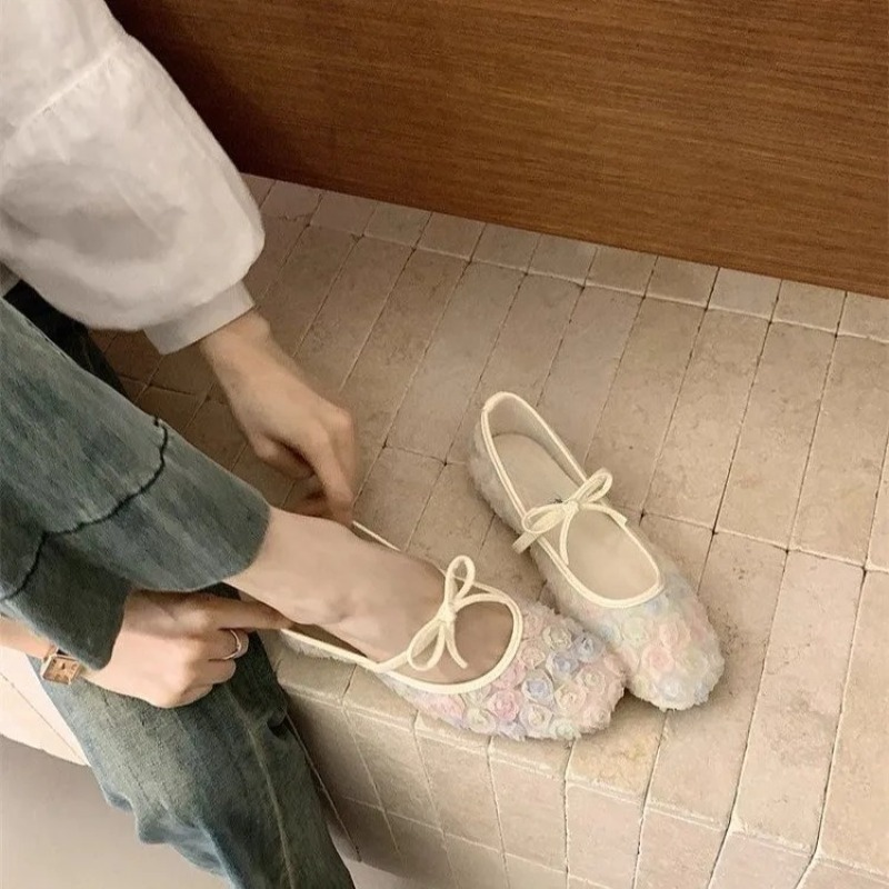 Sepatu Mary Jane Jala Mawar Ci - Slingback Pumps Women ulasan dan harga
