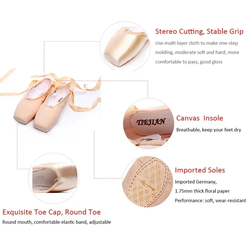 TIEJIAN Sepatu Balet Profesion - Women'S Xc Shoes ulasan dan harga