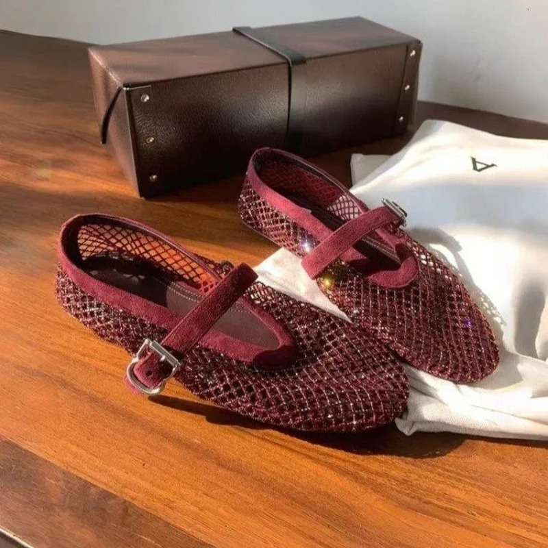 Sandal Baotou Berhias Rhinesto - Slingback Pumps Women ulasan dan harga