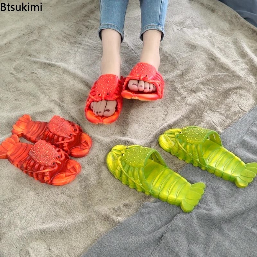 Sandal Lobster Kartun Musim Pa - Women'S Shoes To Men'S Size ulasan dan harga