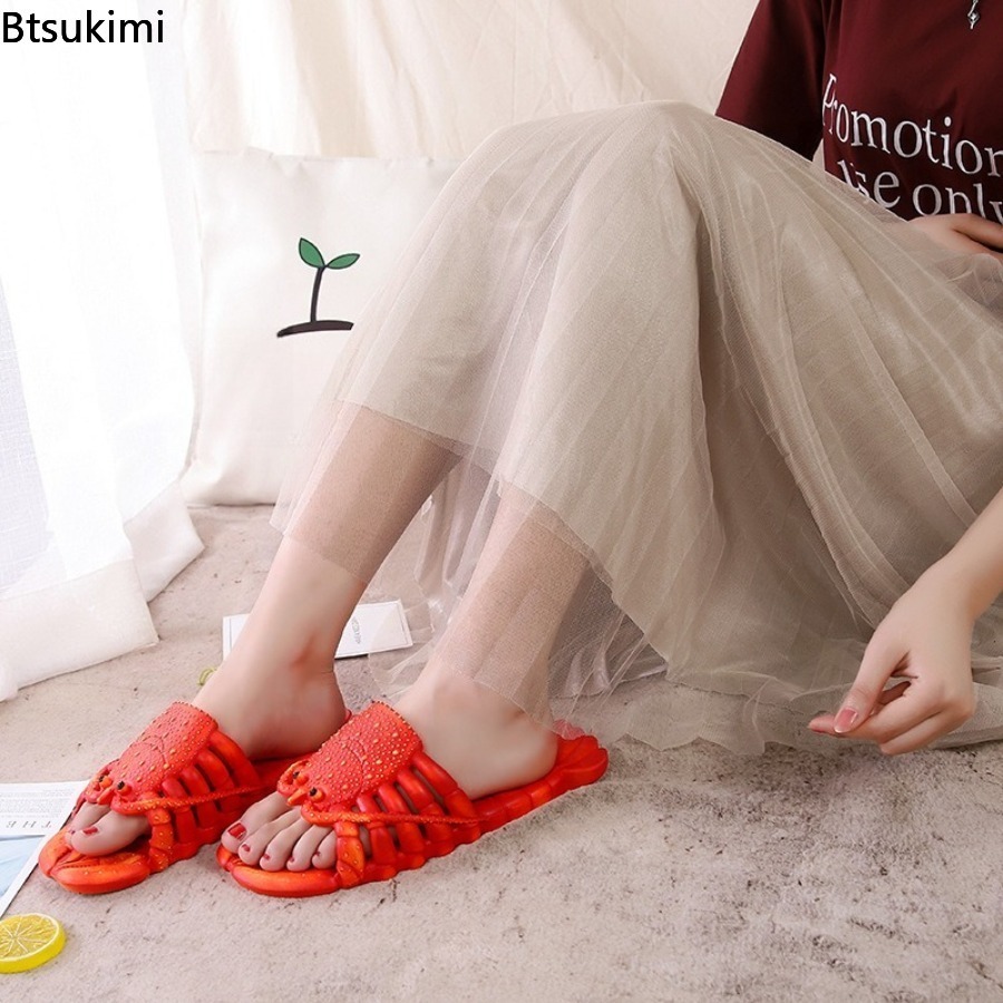 Sandal Lobster Kartun Musim Pa - Women'S Shoes To Men'S Size ulasan dan harga