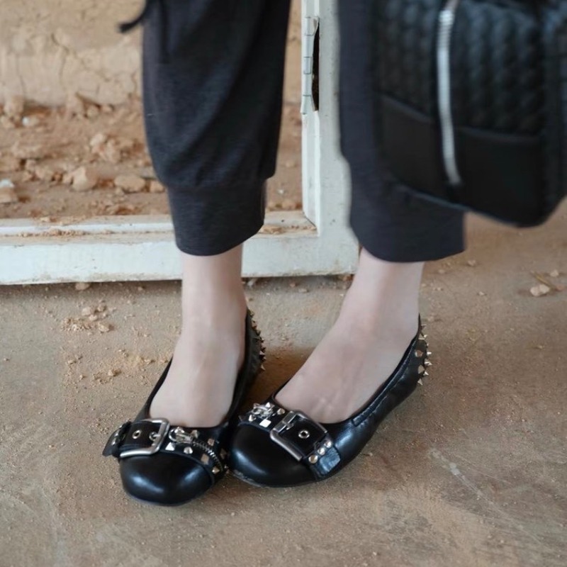 Sepatu Wanita Kulit Model Mary - Slingback Pumps Women ulasan dan harga